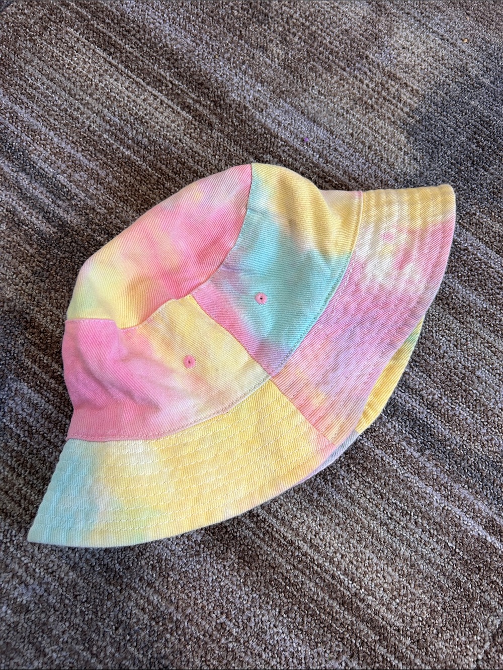Tucker + Tate Kids Tie-Dye bucket hat- Pink/Yellow/Green/Teal